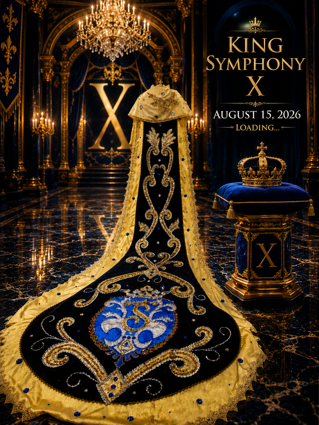 King Symphony X — August 15, 2026 poster
